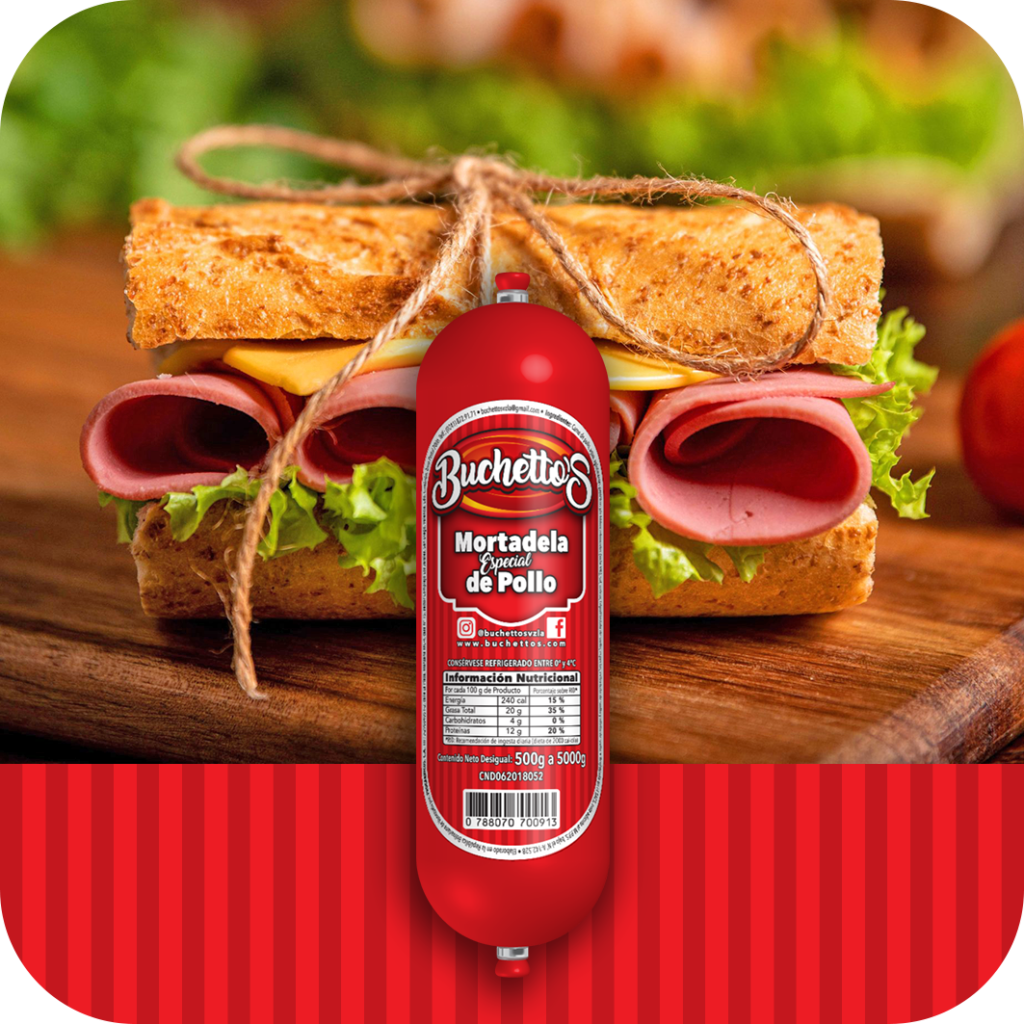 Mortadela de Pollo 500GR